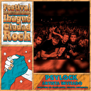 psylock - Cartel definitivo para el festival IBAGU&Eacute; CIUDAD ROCK 2019