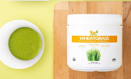 Boost Immunity With Anti-inflammatory Organic Green Wheatgrass Juice Powder