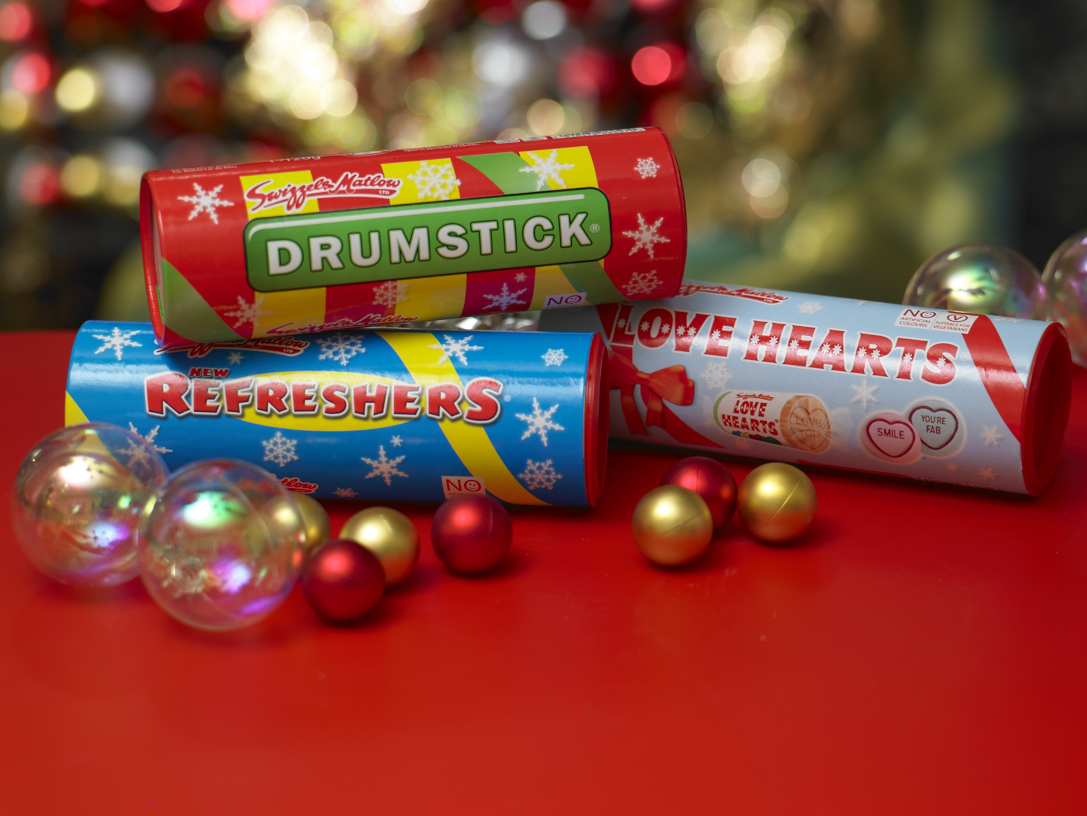 Sassys World New Christmas Tubes from Swizzels Matlow