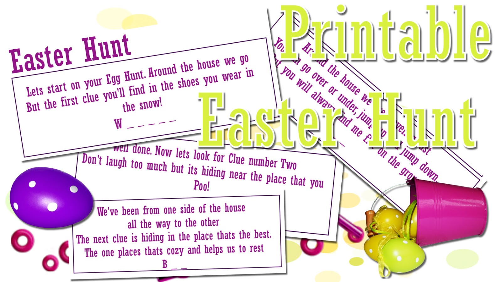 This Is Me Sarah Mum Of 3 Fun Easter Egg Hunt Print Out 