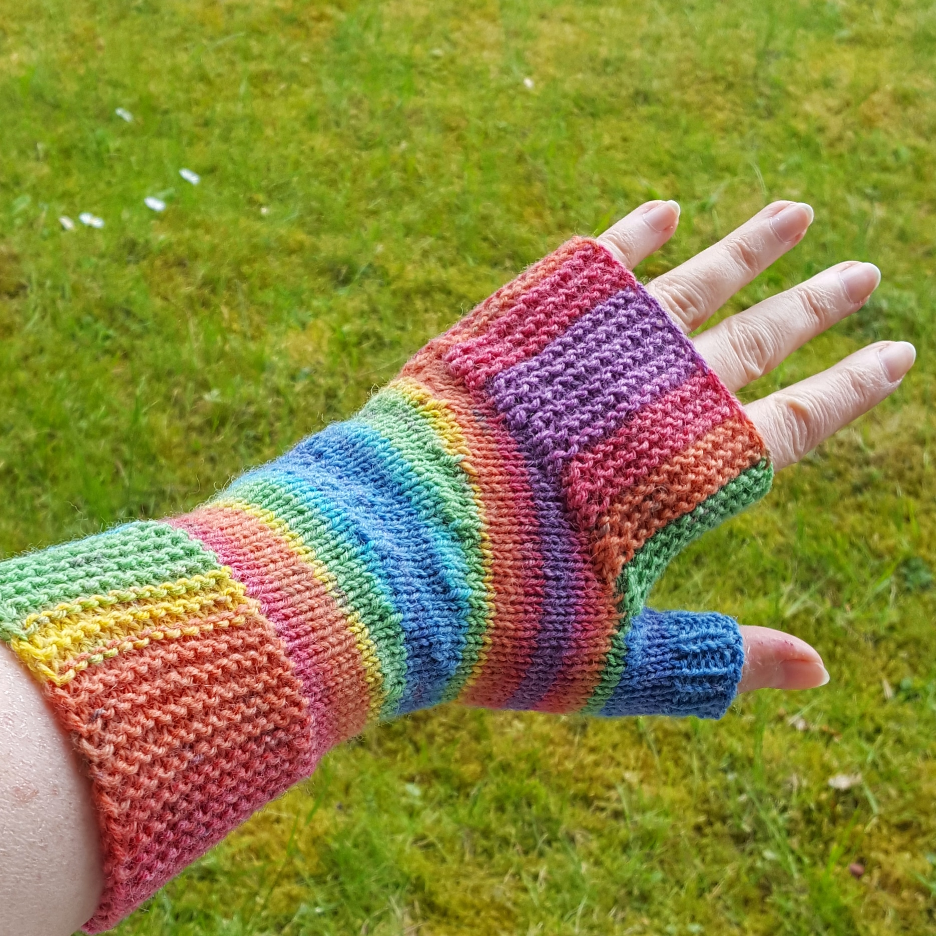 Knitting and so on Fingerless Gloves