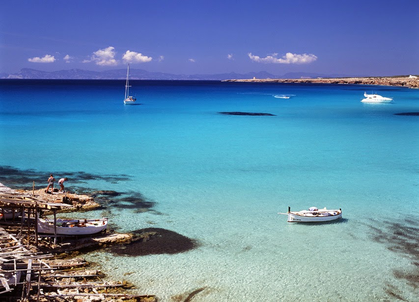 Cala Saona en Formentera, Islas Baleares