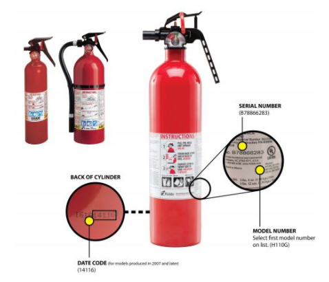 fire kidde extinguishers spy columbia brand