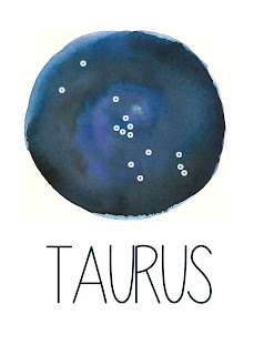 Taurus Constellation Printable from Spool and Spoon (www.spoolandspoonblog.com)