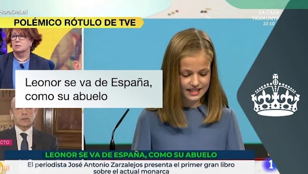 Felipe VI provocó el despido de dos trabajadores de rtve por un rótulo sobre su hija Felipe VI provocó el despido de dos trabajadores de rtve por un rótulo sobre su hija