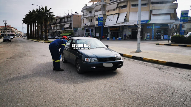 Αργολίδα: Και η πυροσβεστική στους έλεγχους για την τήρηση της απαγόρευσης της κυκλοφορίας