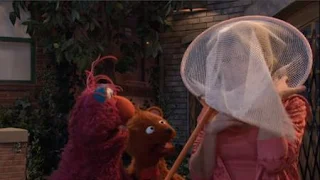 Telly, Baby Bear, Gina, Sesame Street Episode 4410 Firefly Show season 44