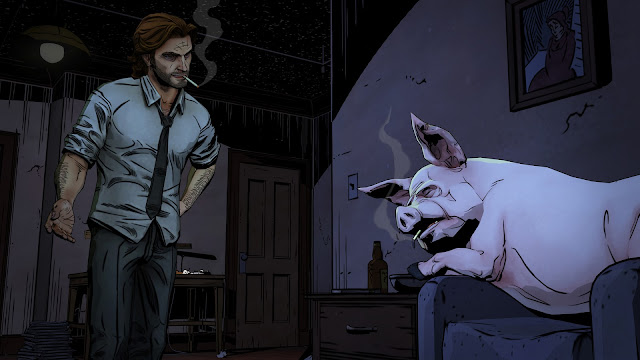 Screenshot from The Wolf Among Us