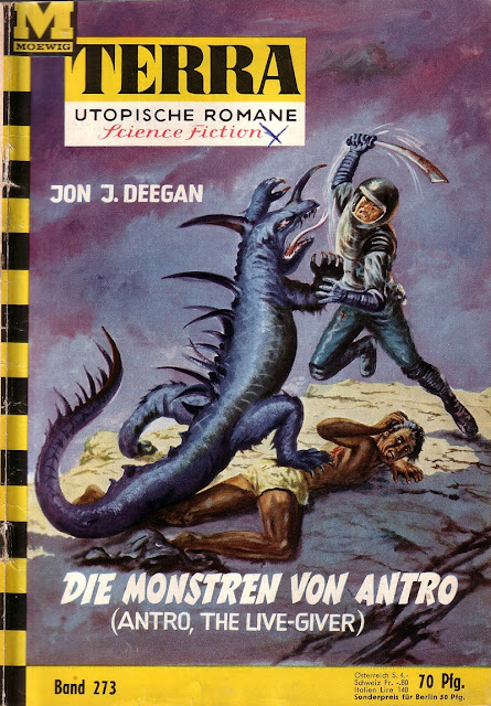 Монстры немецкого научно-фантастического журнала Terra
