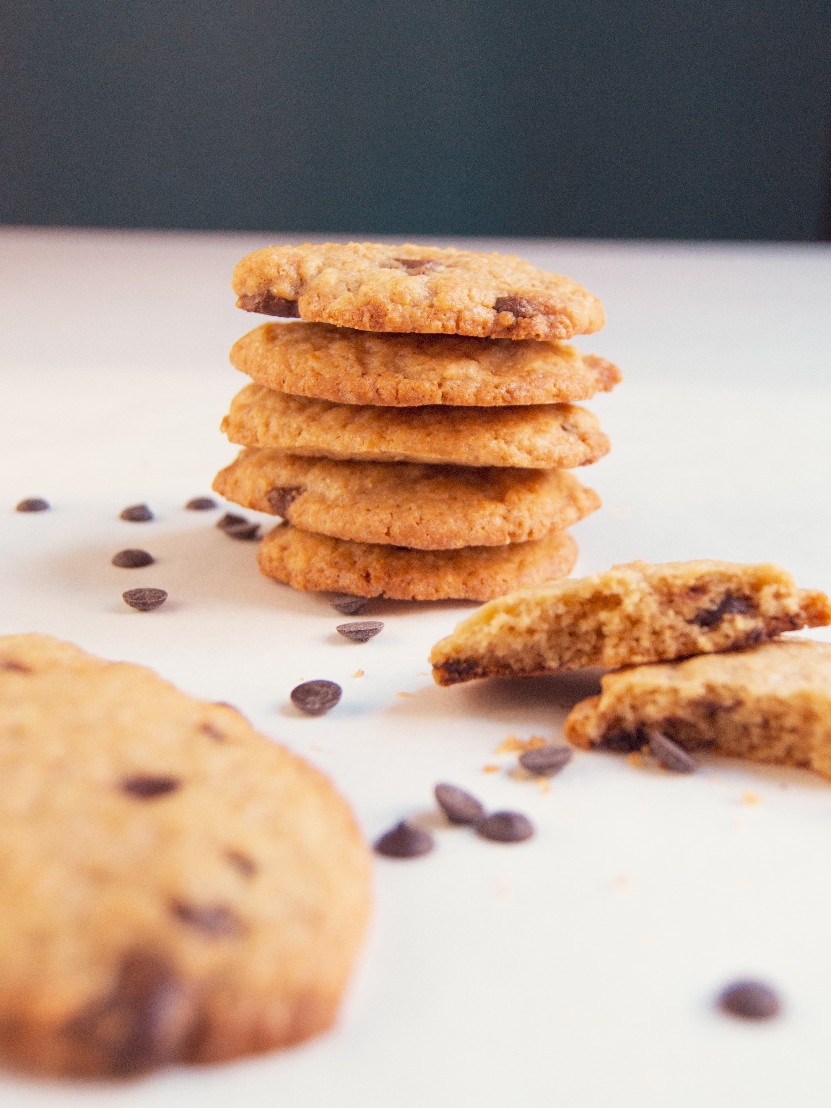 Cookies con Gocce di Cioccolato
