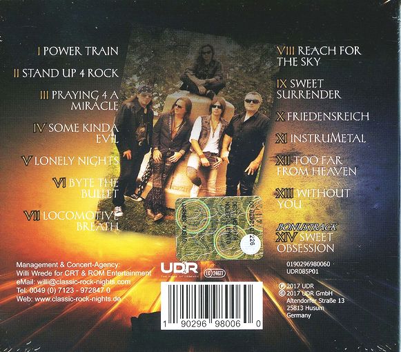 BONFIRE - Byte The Bullet (2017) back