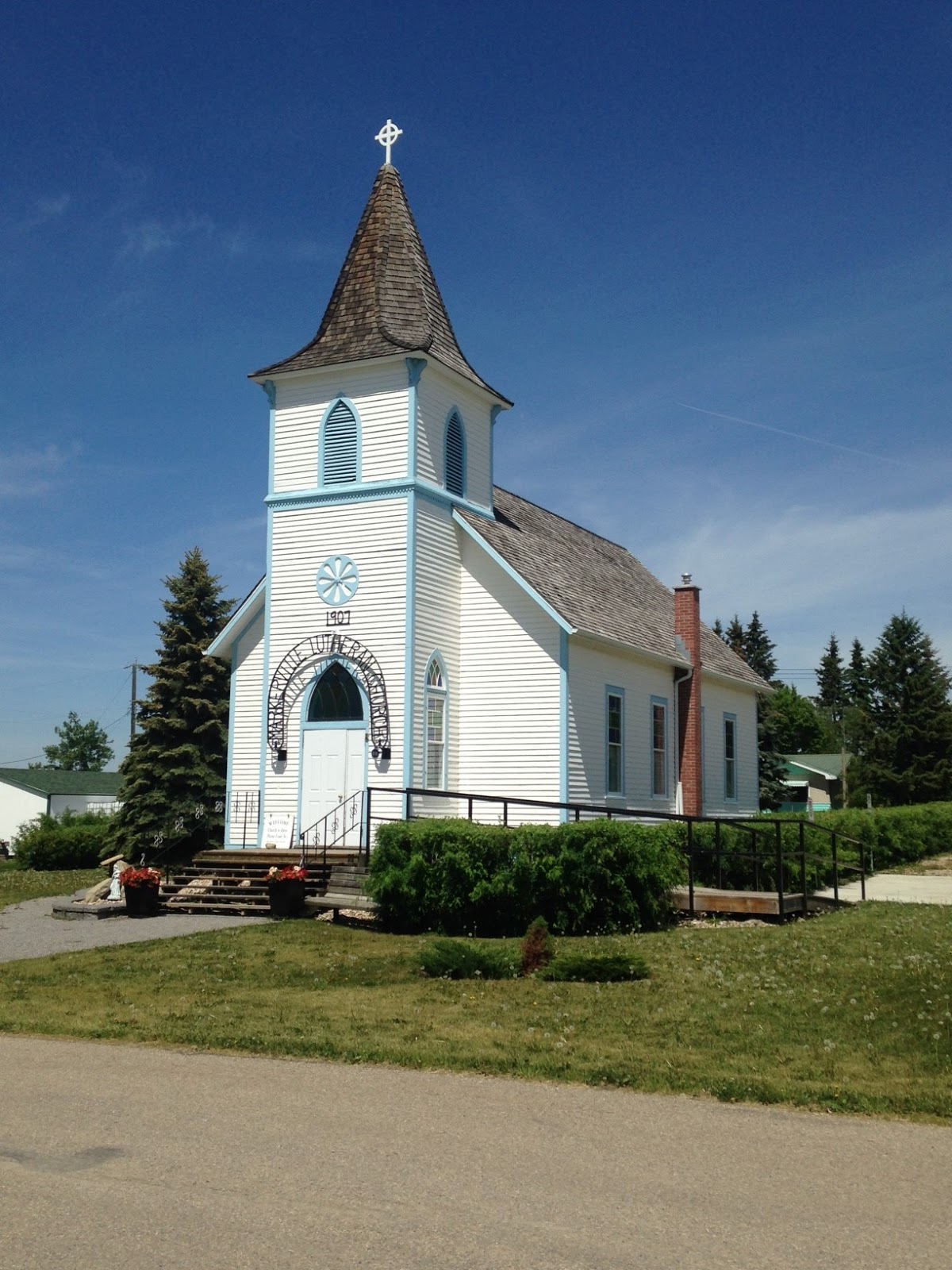 The view from here Markerville, Alberta, June 7, 2015