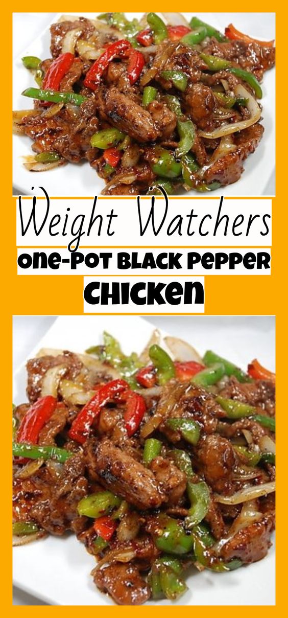 OnePot Black Pepper Chicken vegan recipe meal prep