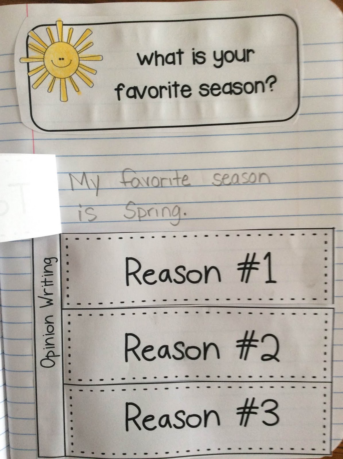 Interactive Writing Notebook for First Grade - First Grade Centers and More