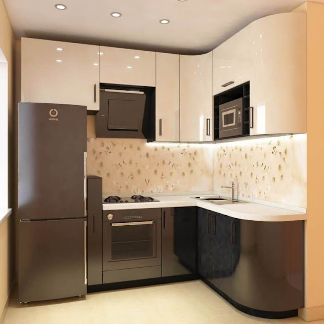 Ide Desain Kitchen Set Minimalis Bentuk L