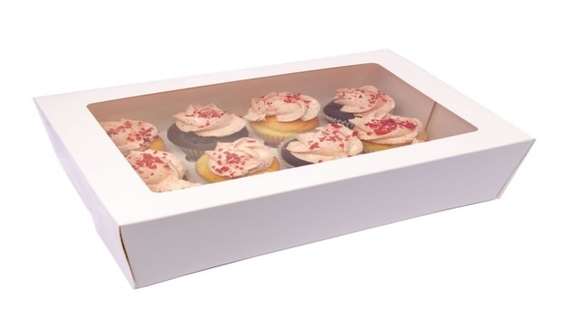 window cupcake boxes window cupcake boxes