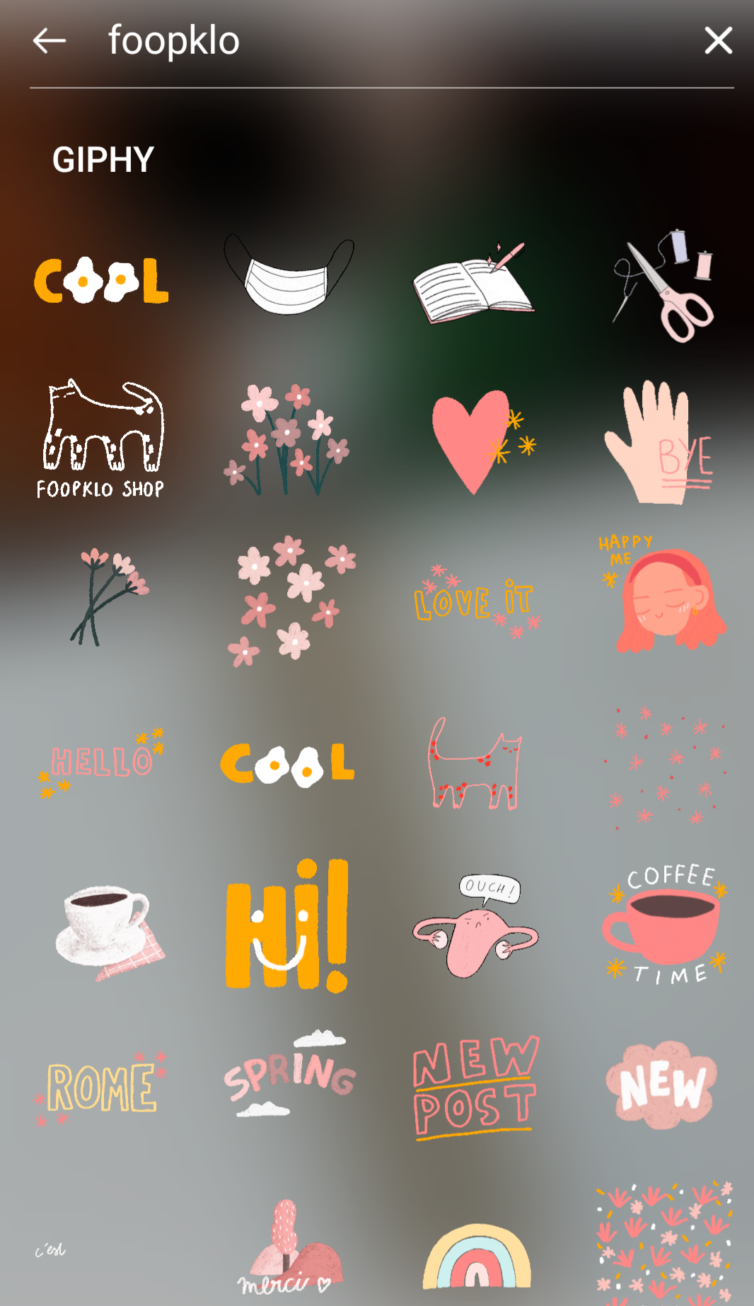 Cute Instagram Stickers For Stories - Wand Flower Bookish | Book ...