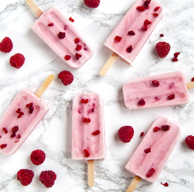 A Fit Nurse Watermelon Frozen Yogurt Pops