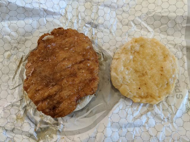 Biscuits chicken butter honey texas T Area
