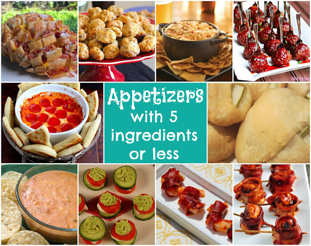 Appetizers with 5 ingredients or less