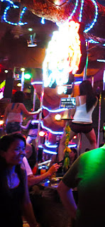 Patong a go-go dancing girls in action