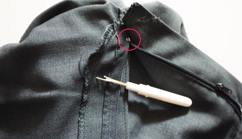 Tutorial Cara Memperbaiki Kepala Resleting Celana Yang