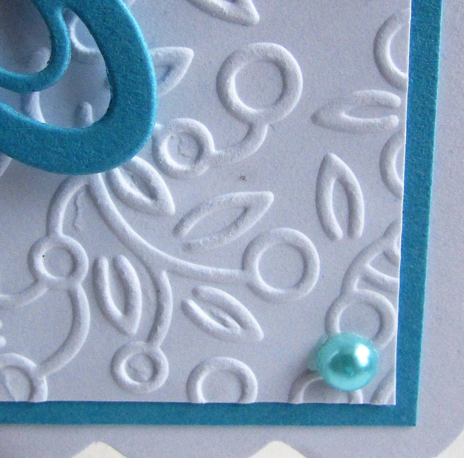 Lizzies craft space: Blue Birthday card