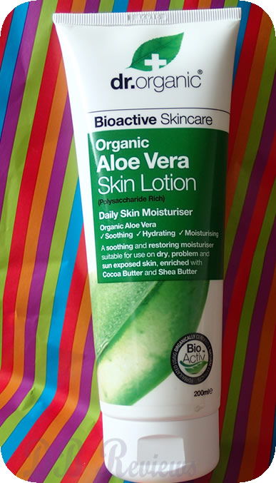 dr organic aloe vera lotion
