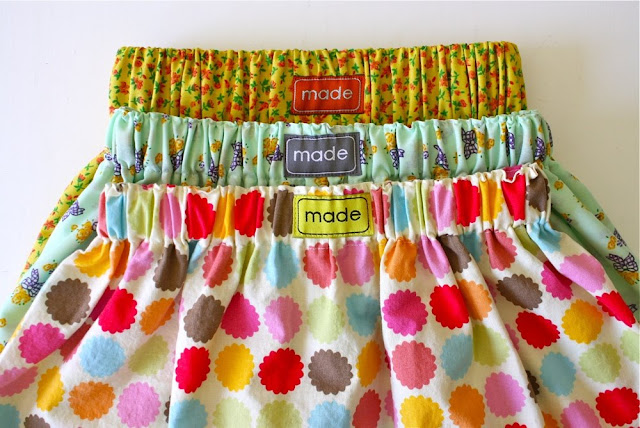 How to make a gathered skirt with an elastic waist without a pattern