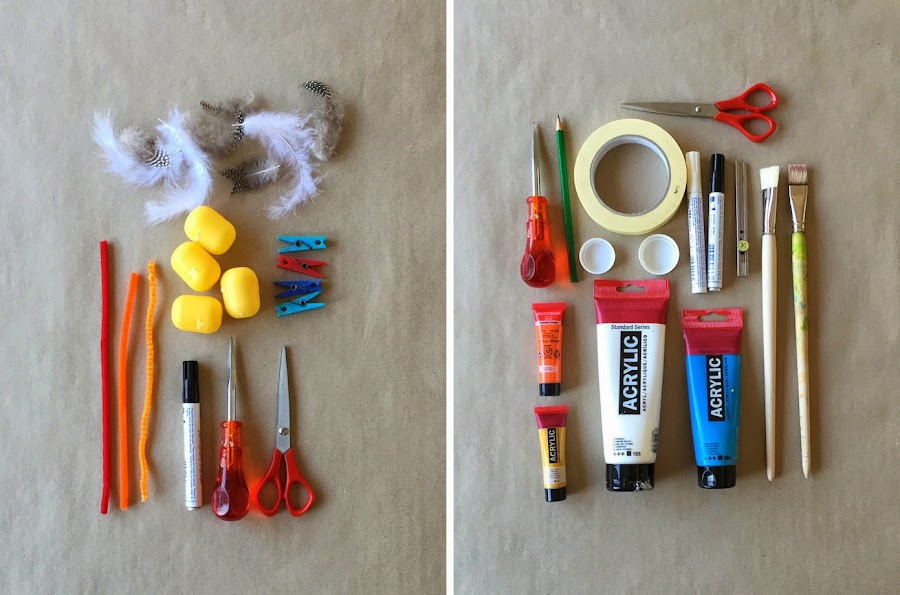 Manualidad casita de pájaros con tetrabrik2