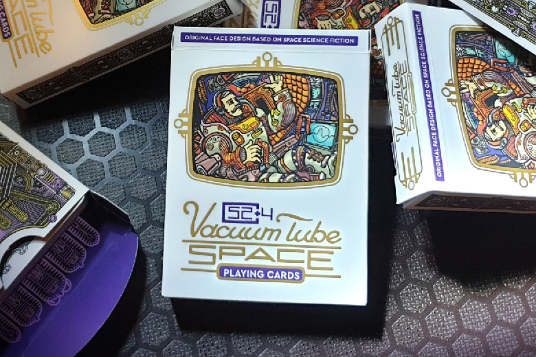 Vacuum Tube Space Playing Cards Now on Kickstarter!