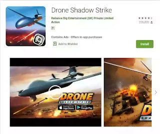 game android offline drone shadow strike