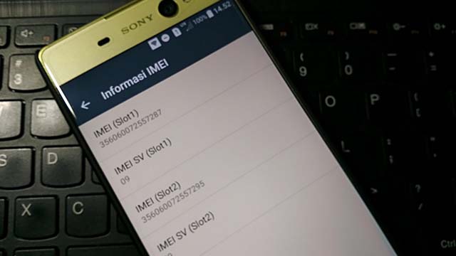 Melalui Menu Setting - Cara Cek IMEI HP dengan mudah