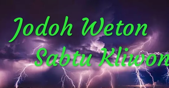 Perjodohan Weton Sabtu Kliwon Dengan Pasangan Yang Cocok