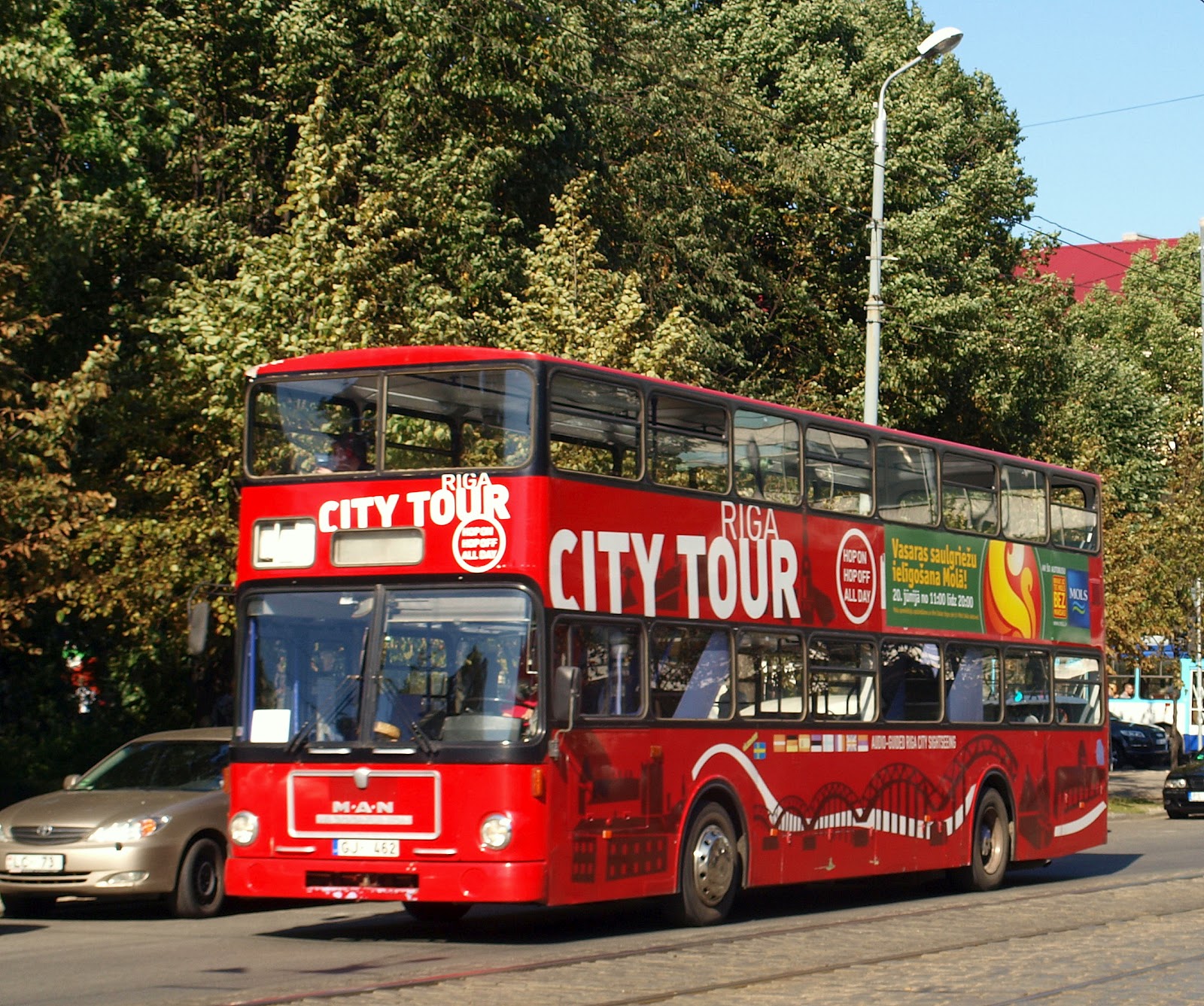 The traveler's drawer: RIGA (Latvija / Latvia). Riga Tour City Bus (2009)