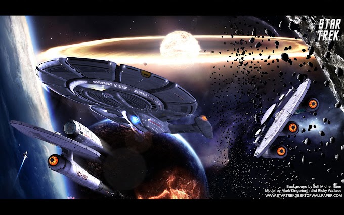 Star Trek Federation Starships  Wallpaper