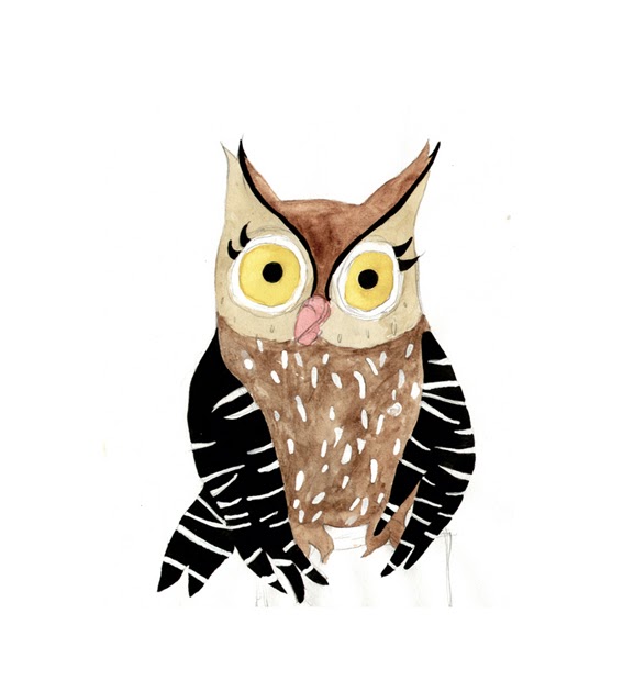 AlandaLand: Owl Drawings