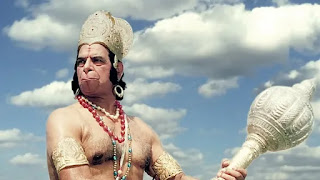 Dara Singh Dara Singh as Hanuman in TV Show 'ramayana'