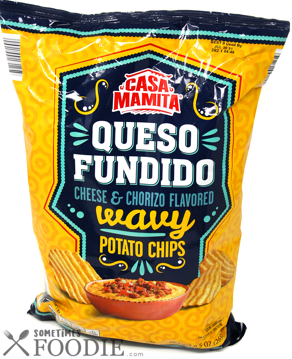 Sometimes Foodie Aldi's at it again! Queso Fundido Wavy Chips