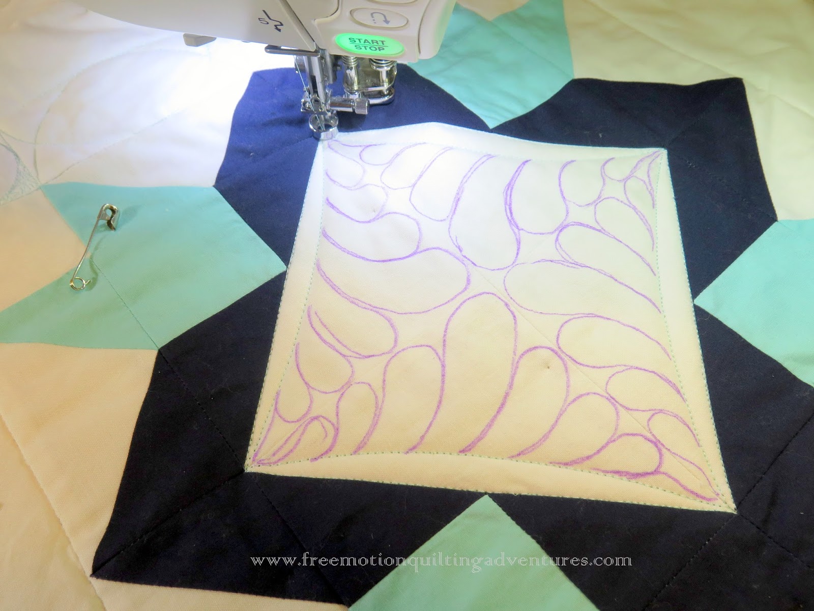 Amy's Free Motion Quilting Adventures Quilting with Rulers Feathers
