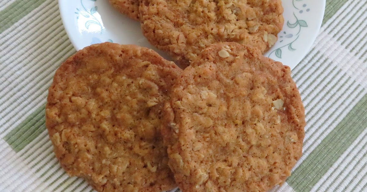Thin & Crispy Oatmeal Cookies The English Kitchen