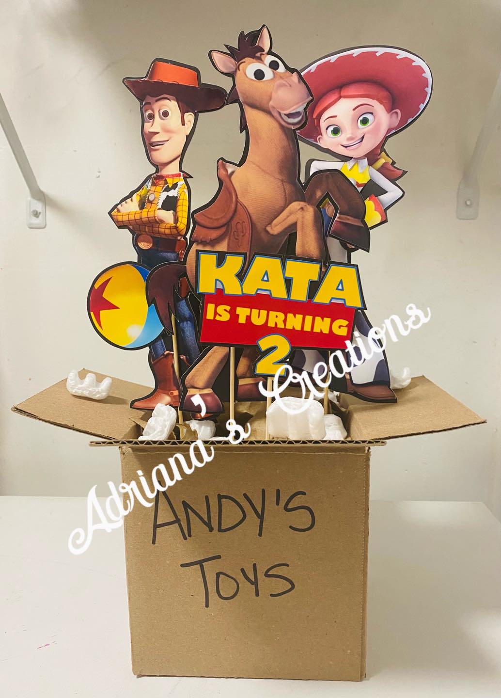 Adriana's Creations BIRTHDAY THEME CENTERPIECES