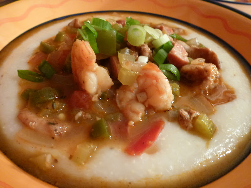 Douglas Kitchen Odyssey Jambalaya with Grits