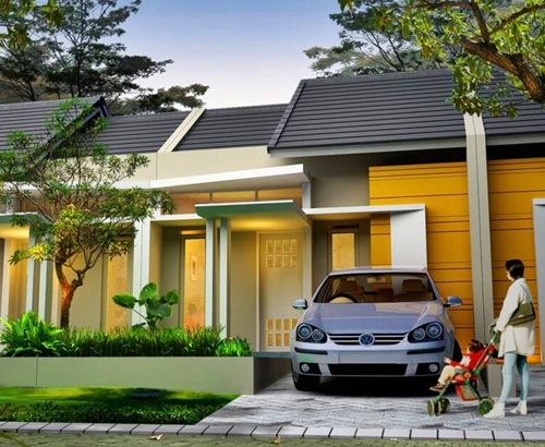 gambar rumah minimalis sederhana 1 lantai model 39