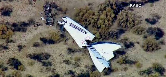 Joe My God CALIFORNIA Virgin Galactic Spaceship Crashes In Mojave