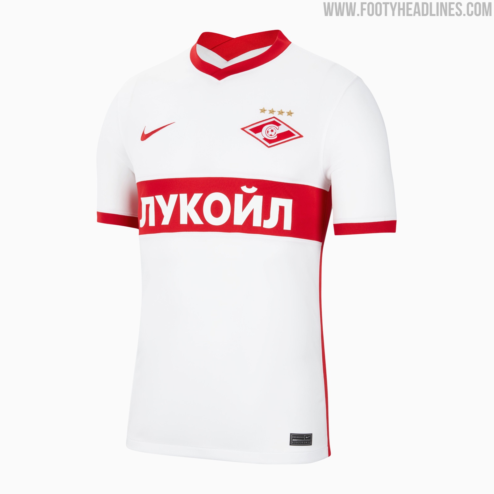 Spartak Moscow Home Shirt 2021/22