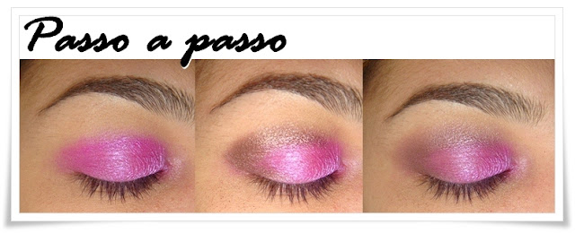 Maquiagem cor de rosa