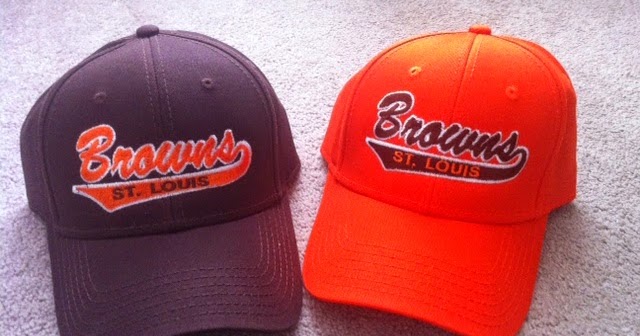 St. Louis Browns Merchandise Mart: STL Browns Caps
