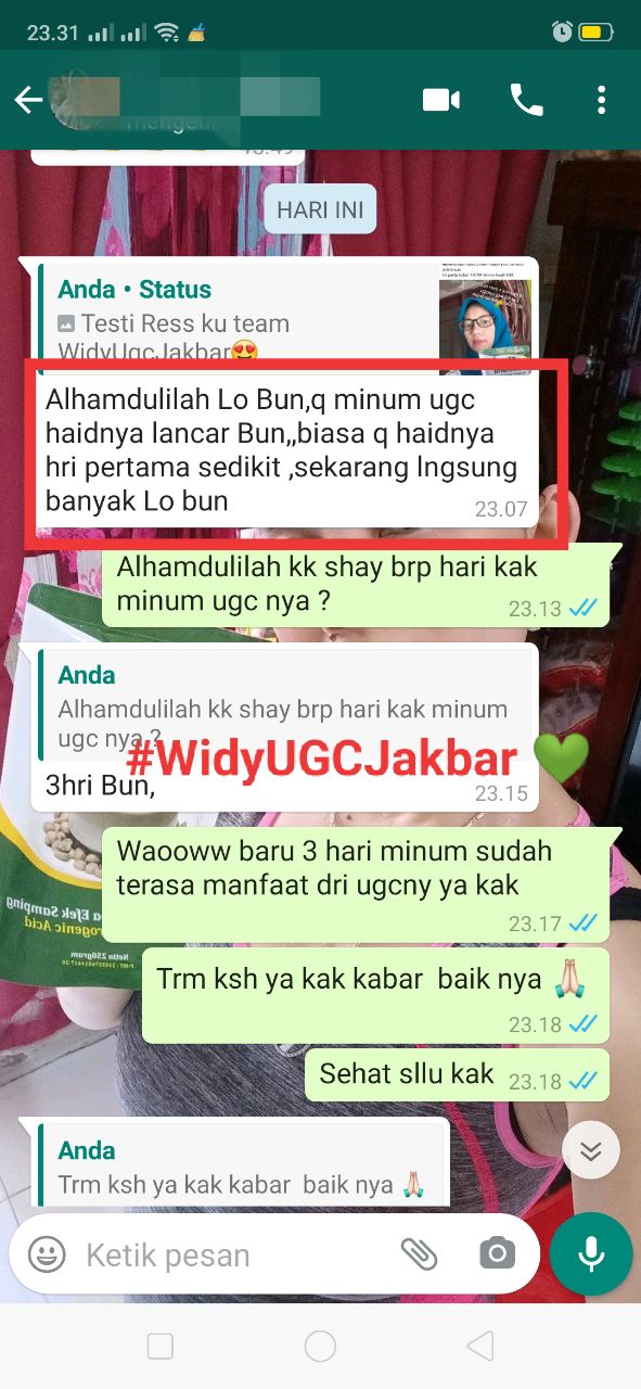 Testimoni green coffee umi