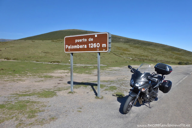 cima del puerto de Palombera, 1260m